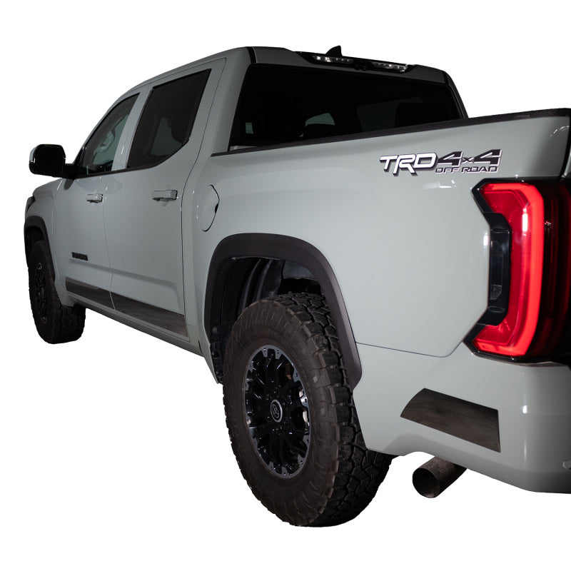Putco 22-24 Toyota Tundra CrewMax (4.5in Tall 5 Pcs) Black Platinum Rocker Panels Body Armor & Rock Rails Putco