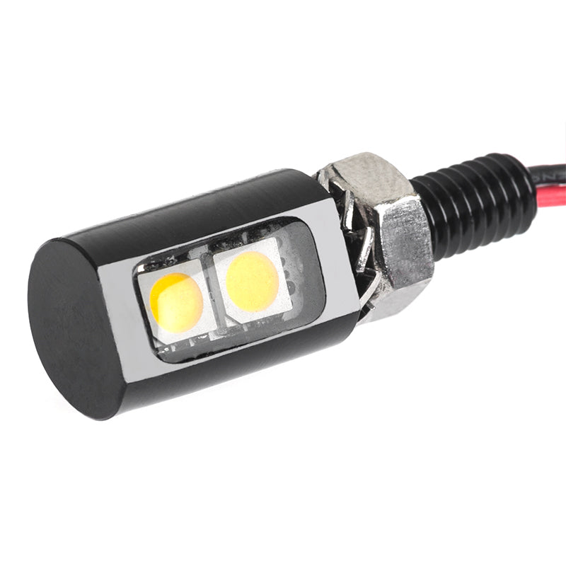 Artec Industries Mini Led License Plate Bolt - Stud Mount - Cool White w/ Black Housing (1 Light) Mounts - Hooks/Handles/Utility Artec Industries