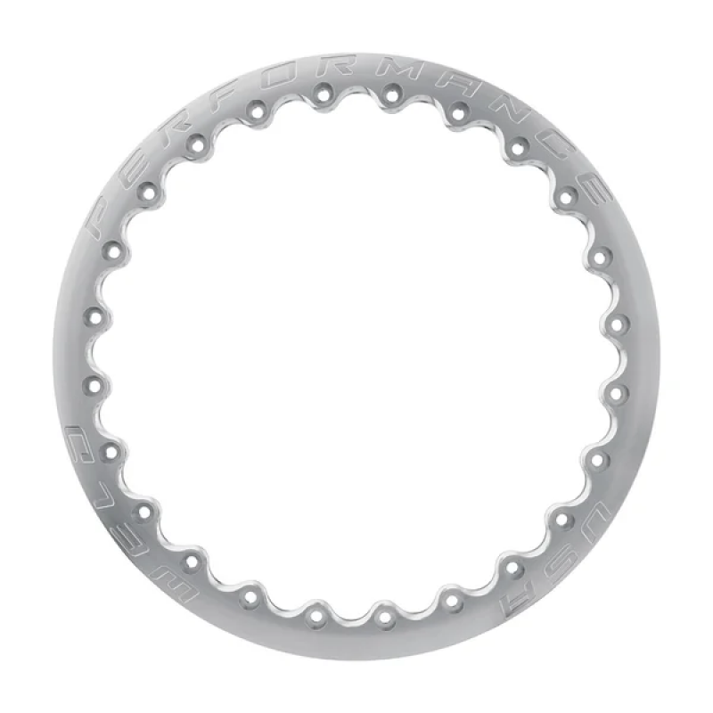 Weld Performance RF 17in Beadlock Ring A - Gloss Machined Wheel Accessories Weld