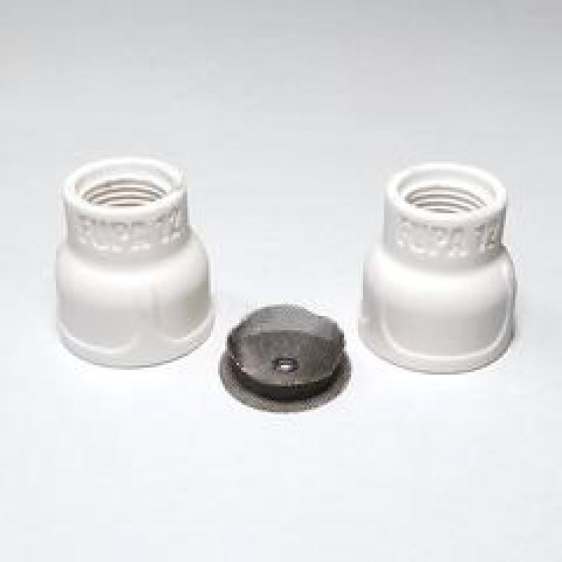 Ticon Industries Furick Cup FUPA Twin Number 12 Ceramic Cup Kit Welding Cups Ticon