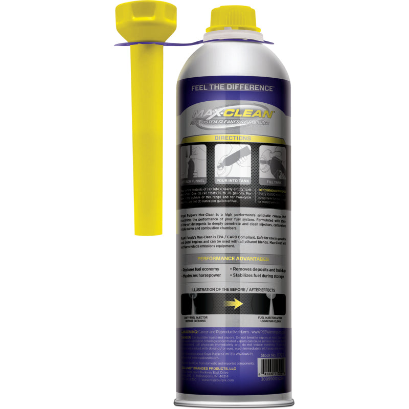 Royal Purple Max-Clean Fuel System Cleaner & Stabilizer - 20oz Additives Royal Purple