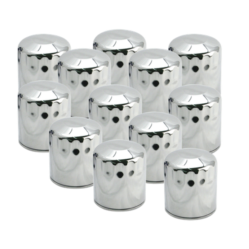 S&S Cycle 99-18 BT/2017+ M8/X-Wedge Chrome Oil Filter - 12 Pack Oil Filters S&S Cycle