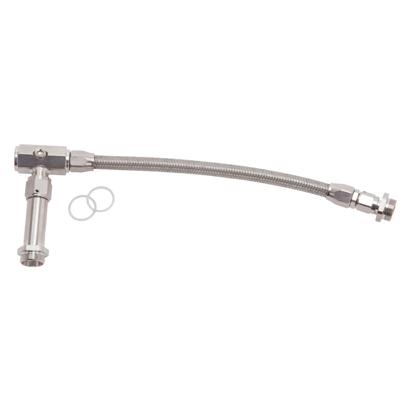 Russell Performance -6 AN to 3/8in Female NPT ProFlex Holley 4150 Dual Inlet Carb Kit (Endura) Carburetor Fuel Inlet Kits Russell