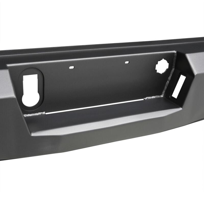 Westin 14-18 Chevy Silverado 1500 Pro-Series Rear Bumper - Textured Black Bumpers - Steel Westin