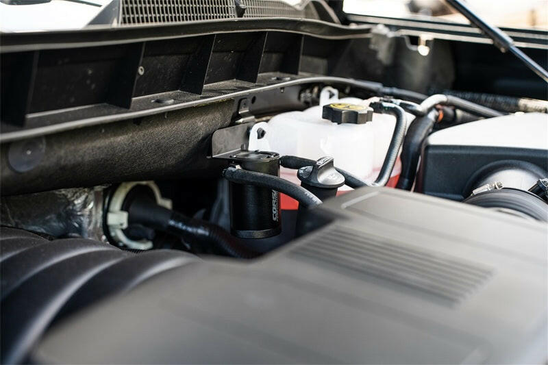 Corsa 2019-2025 Silverado/Sierra & 2021-2025 Tahoe/Suburban/Yukon/Denali Aluminum Oil Catch Can Oil Catch Cans CORSA Performance
