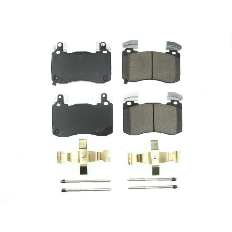 Power Stop 18-19 Kia Stinger Front Z17 Evolution Ceramic Brake Pads w/Hardware Brake Pads - OE PowerStop