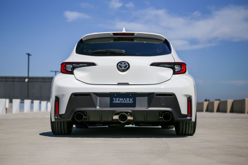 REMARK Cat-Back Exhaust, Toyota GR Corolla, Elite Spec Stainless Center Cover Catback Remark