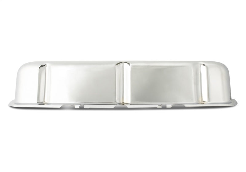 Ford Racing Logo Stamped Steel Valve Covers - Chrome Valve Covers Ford Racing