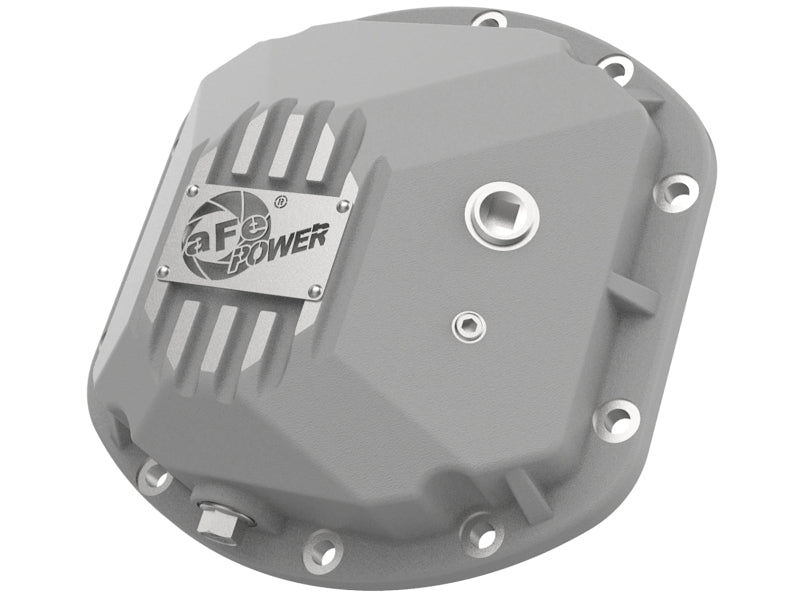 aFe 97-18 Jeep Wrangler TJ/JK Dana 30 Street Series Differential Cover w/ Machined Fins - Raw Diff Covers aFe