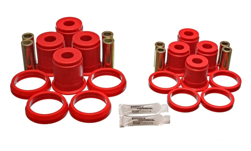 Energy Suspension 93-98 Jeep Grand Cherokee Red Rear Control Arm Bushings-Must reuse OEM Outer Shell Bushing Kits Energy Suspension