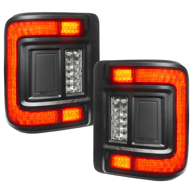 Oracle 2018+ Jeep Wrangler Rubicon/Sport LED Flush Mount Tail Light - Tinted Tail Lights ORACLE Lighting
