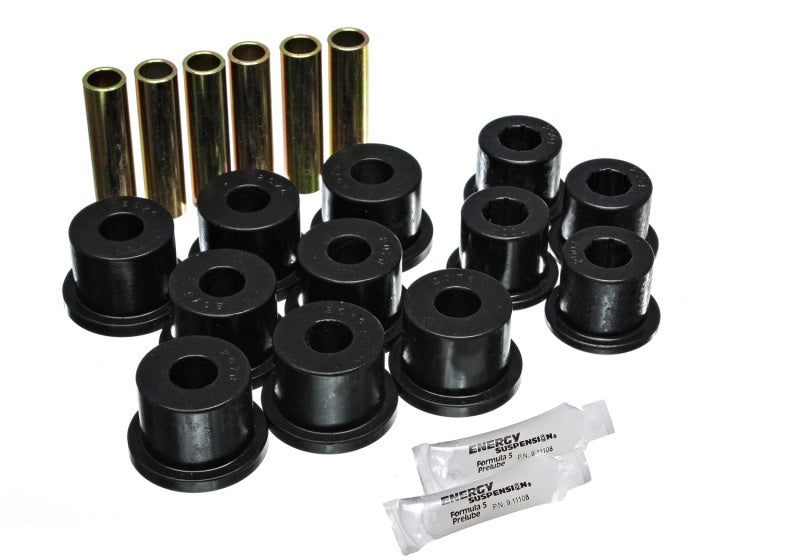 Energy Suspension Gm Rr Sprg & Shackle - Black Bushing Kits Energy Suspension