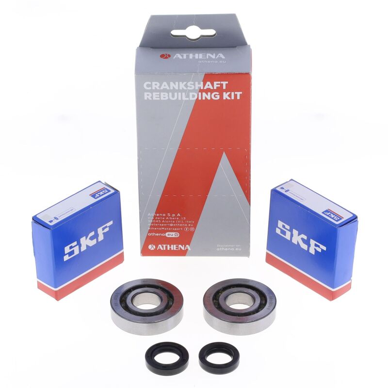 Athena 2000 Gilera DNA LC 50 Crankshaft Bearing & Oil Seal Rebuilding Kit Oil Maintenance Kits Athena