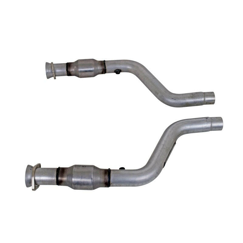 BBK 05-15 Dodge Challenger Charger Short Mid X Pipe w/Catalytic Converters 2-3/4 For LT Headers X Pipes BBK