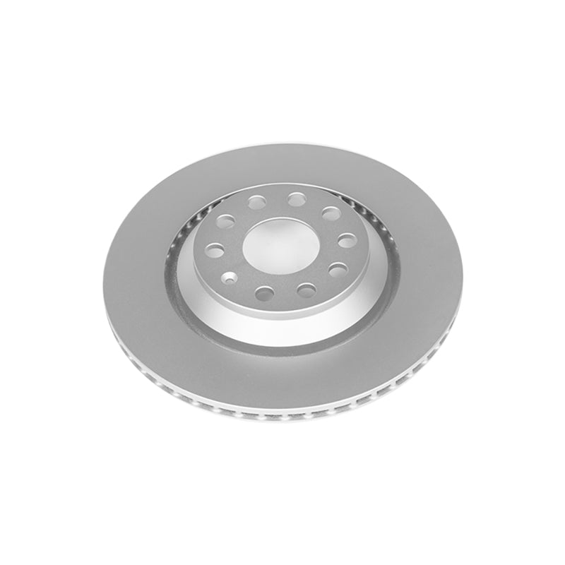 Power Stop 17-18 Audi RS3 Rear Evolution High Carbon Geomet Coated Rotor Brake Rotors - OE - Cryo PowerStop