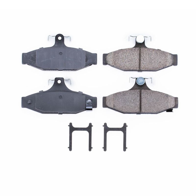 Power Stop 87-97 Chevrolet Camaro Rear Z17 Evolution Ceramic Brake Pads w/Hardware Brake Pads - OE PowerStop