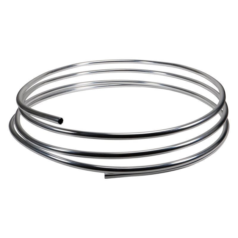 DeatschWerks 10AN Aluminum Hard Tubing 20ft Anodized Clear Hard Lines DeatschWerks