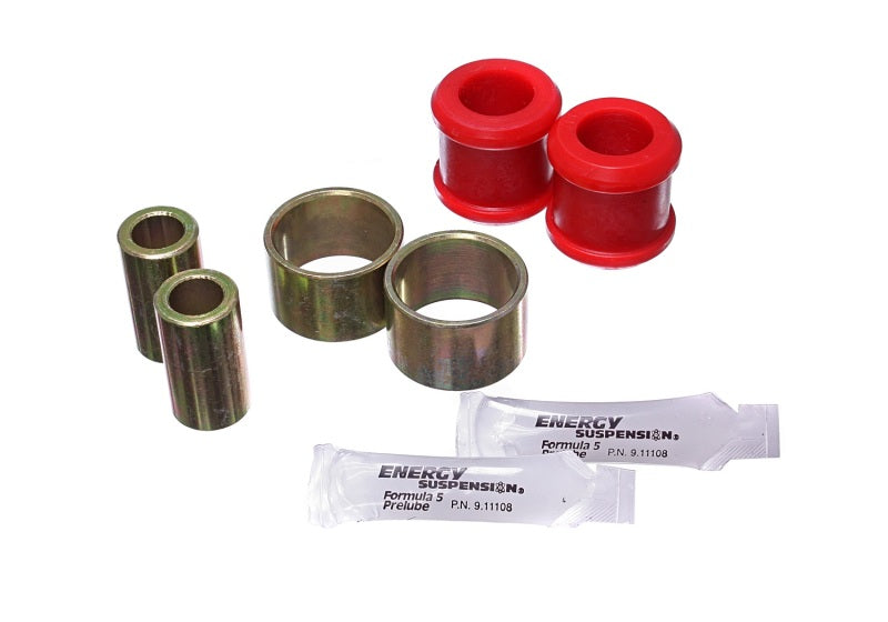 Energy Suspension 07-14 Jeep Wrangler Red Rear Track Arm Bushing Set Bushing Kits Energy Suspension