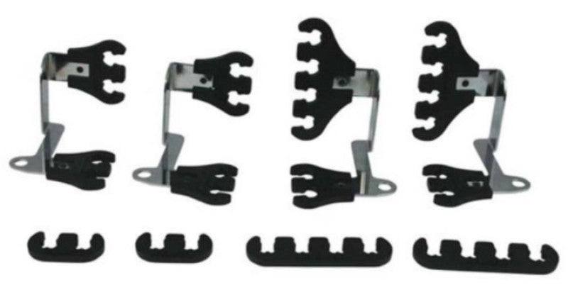 Moroso Chevrolet Small Block Ignition Super Look Wire Kit - 7-9mm - Black Wire Loom Moroso
