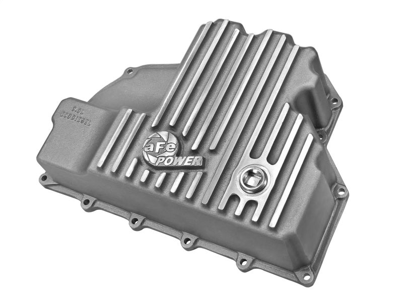 AFE Engine Oil Pan Raw; 14-16 Dodge RAM 1500 EcoDiesel 3.0L V6 (td) Diff Covers aFe