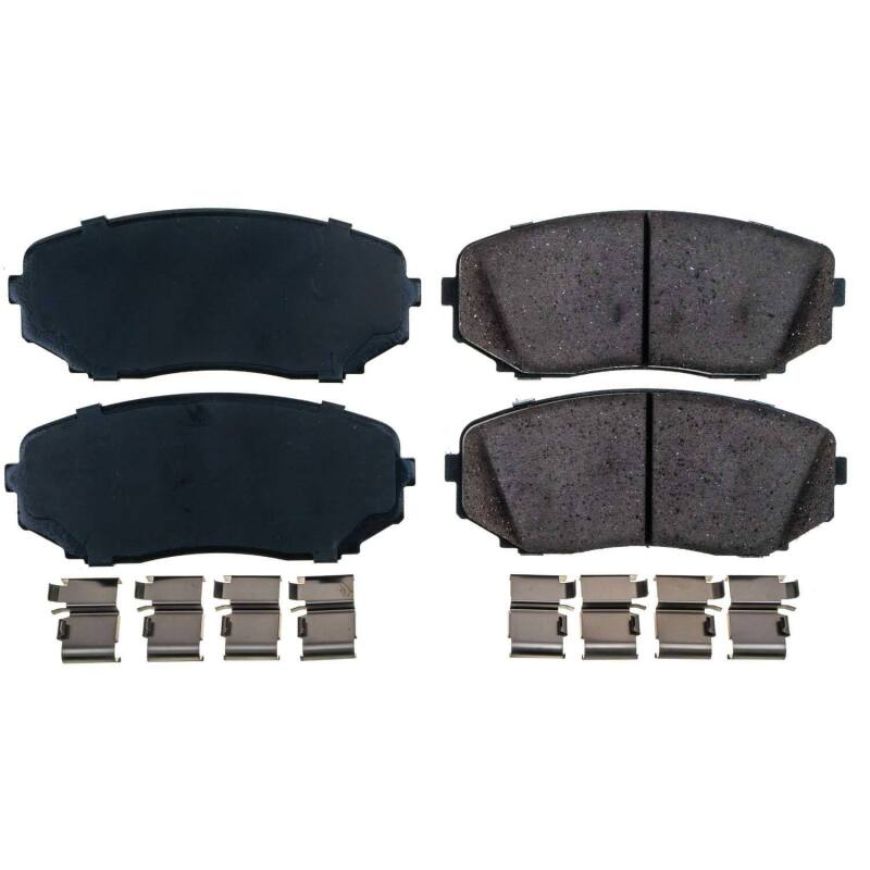Power Stop 2021 Mazda CX-5 Front Z17 Evo Ceramic Brake Pads w/Hardware Brake Pads - OE PowerStop