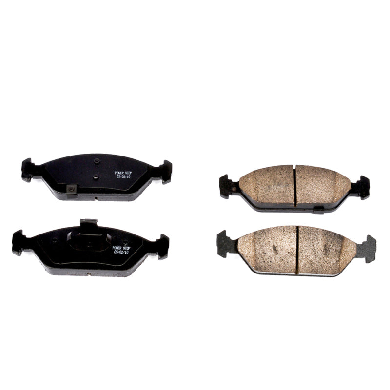 Power Stop 2000 Kia Spectra Front Z16 Evo Ceramic Brake Pad Brake Pads - OE PowerStop