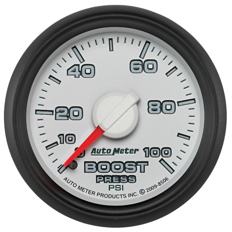 Autometer Factory Match 52.4mm Mechanical 0-100 PSI Boost Gauges 3 pressure Ranges Gauges AutoMeter