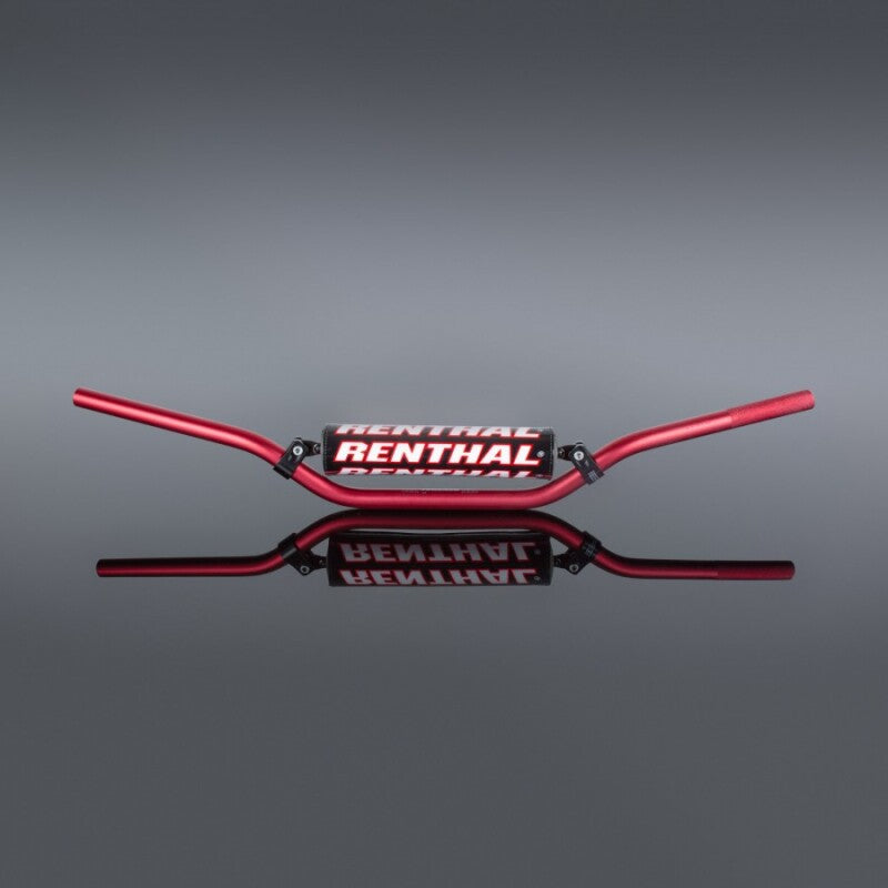 Renthal Villopoto/ Stewart/ 19+ Honda CRF Twinwall Pad - Red Handlebars Renthal