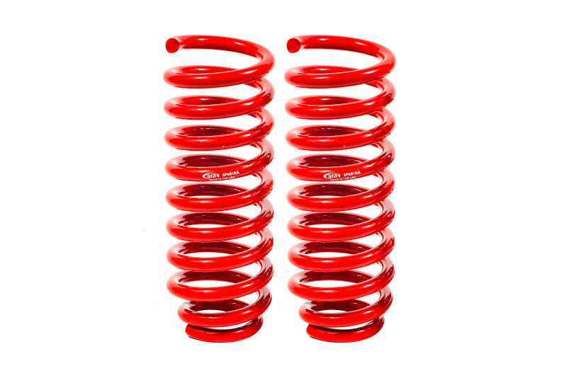 BMR 02-09 Chevrolet Trailblazer / GMC Envoy 2.0in Drop Front Lowering Springs - Red Lowering Springs BMR Suspension