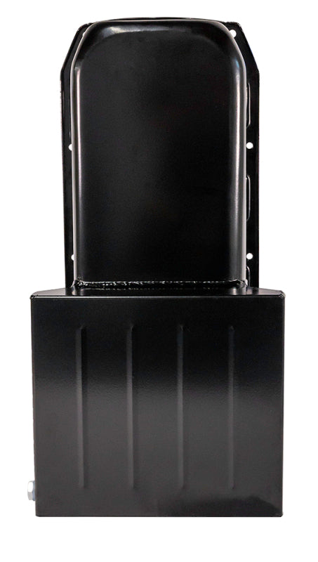 Moroso Pre-85 Chevrolet SBC (w/2 Piece Rear Main Seal) Wet Sump 7qt 8.25in Steel Oil Pan - Black Oil Pans Moroso