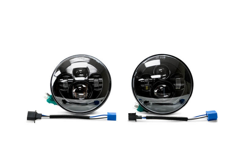 DV8 Offroad 07-18 Jeep Wrangler JK LED Projector Headlights Headlights DV8 Offroad