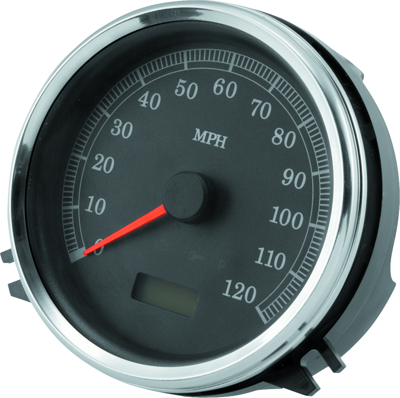 Bikers Choice 99-03 Softail Replacement Speedometer 5 Inch Electronic Black Face Gauges Bikers Choice