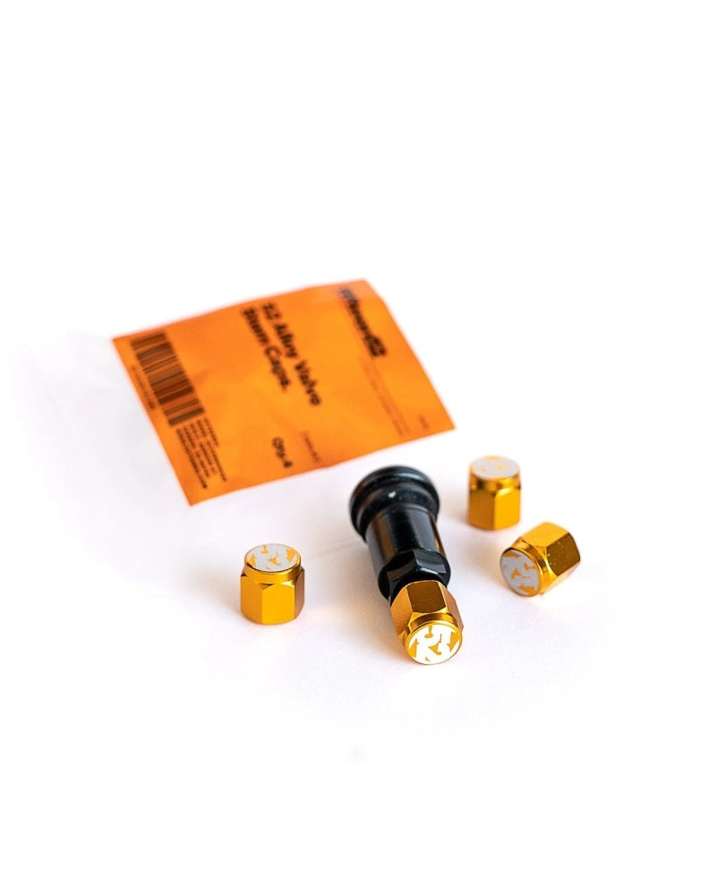 Fifteen52 Valve Stem Cap Set - Gold - 4 Pieces Wheel Accessories fifteen52