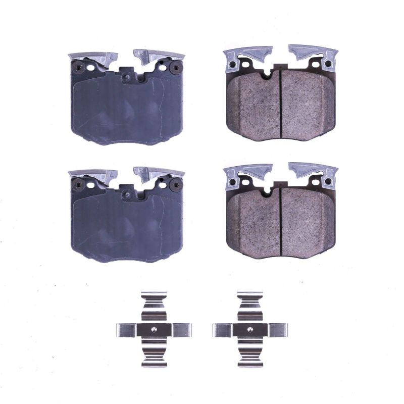 Power Stop 2019 BMW 330i Front Z17 Evolution Ceramic Brake Pads w/Hardware Brake Pads - OE PowerStop