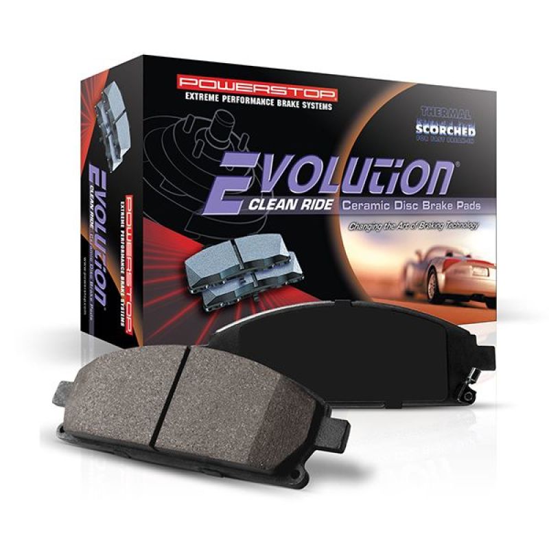 Power Stop 2021 Toyota Tacoma Front Z16 Evo Ceramic Brake Pads Brake Pads - OE PowerStop