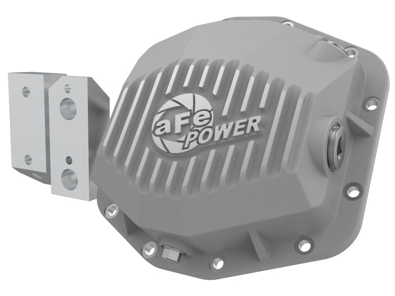 aFe Street Series Rear Differential Cover Raw w/Machined Fins 20+ Jeep Gladiator JT (Dana M220) Diff Covers aFe