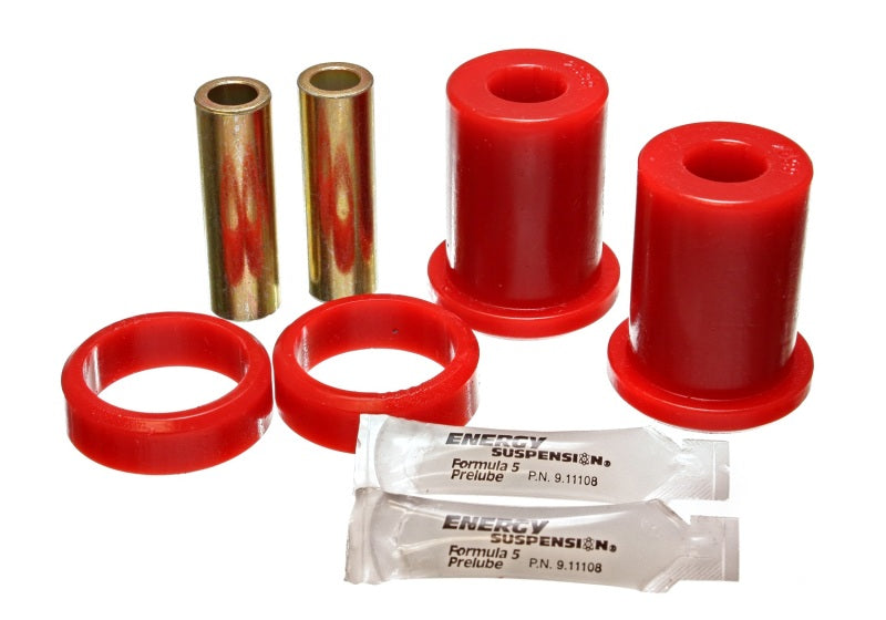 Energy Suspension 04-06 Pontiac GTO Red Front End Control Arm Bushing Set Bushing Kits Energy Suspension