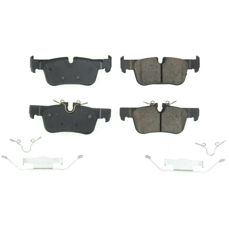 Power Stop 14-18 BMW i3 Rear Z17 Evolution Ceramic Brake Pads w/Hardware Brake Pads - OE PowerStop