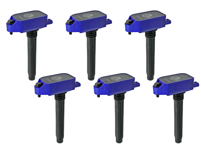 aFe 18-24 Jeep Wrangler JL V6 3.6L / 20-22 RAM 1500 V6 3.6L SCORCHER Ignition Coil - Set of 6 Stock Replacement Ignition aFe