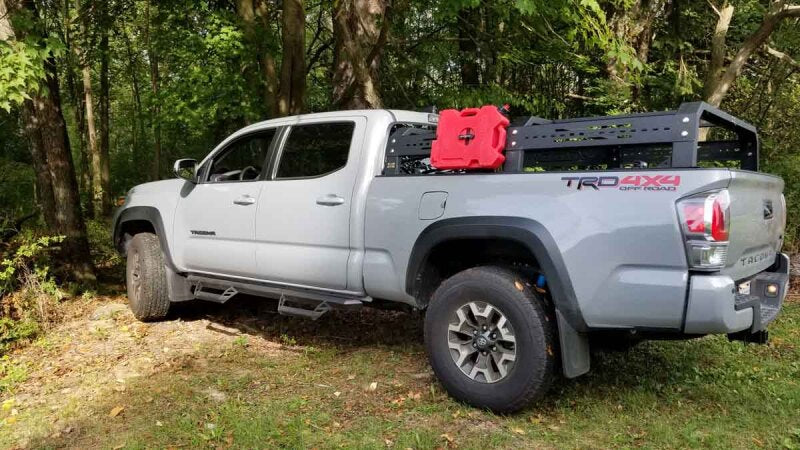 Fishbone Offroad 2016+Toyota Tacoma Long 74In Tackle Rack Bed Racks Fishbone Offroad