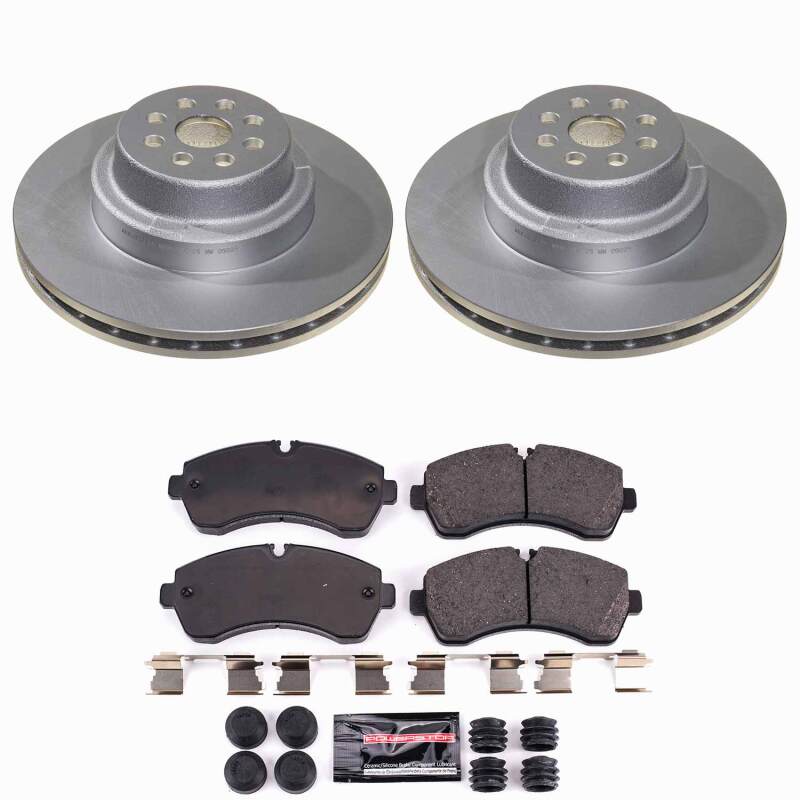 Power Stop 06-11 Workhorse W42 Front Z23 Coated Brake Kit Brake Kits - Performance D&S PowerStop