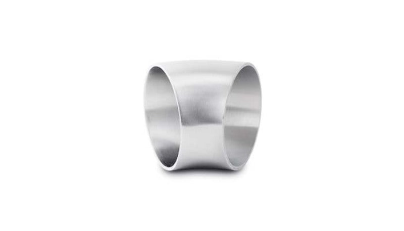 Vibrant 1.75in OD T304 SS 45 Deg Mandrel Bend Elbow (1.75in Centerline Radius) Steel Tubing Vibrant