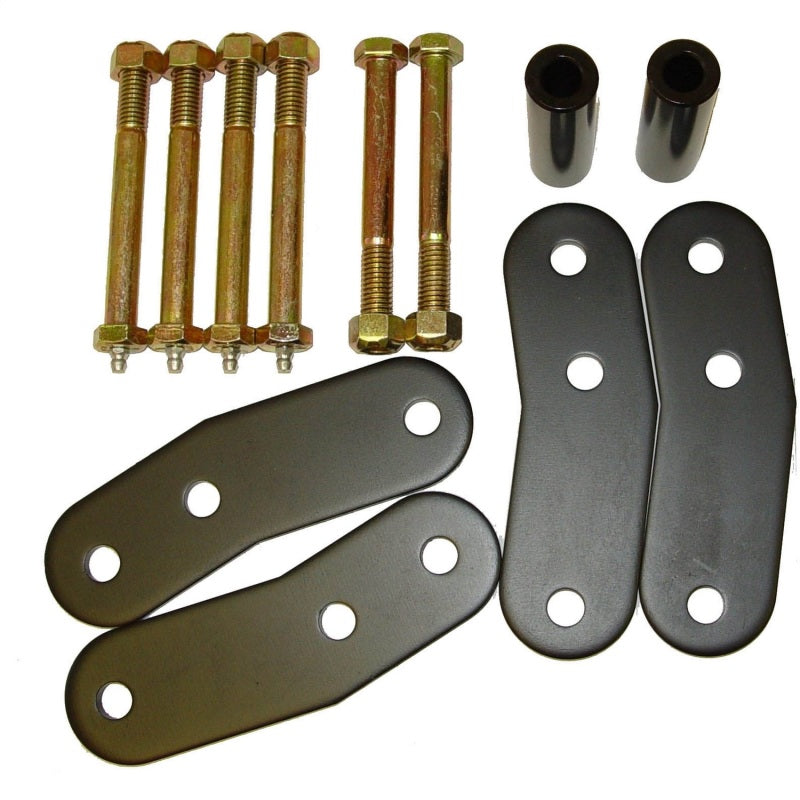 Rugged Ridge HD Rear Leaf Spring Shackles 87-95 Jeep Wrangler Jeep Wrangler YJ Shackle Kits Rugged Ridge