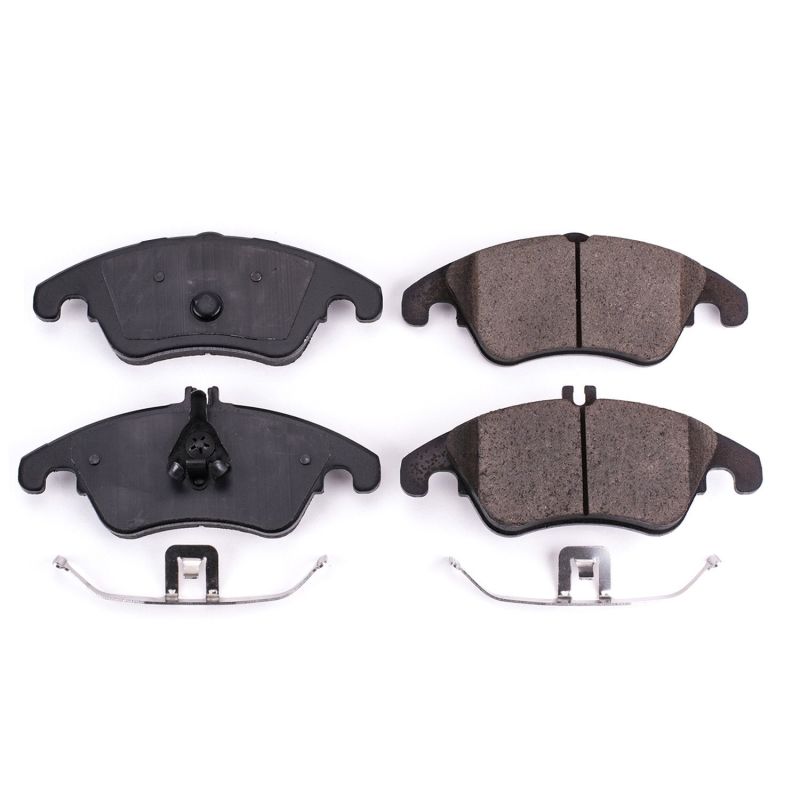 Power Stop 12-15 Mercedes-Benz C250 Front Z17 Evolution Ceramic Brake Pads w/Hardware Brake Pads - OE PowerStop