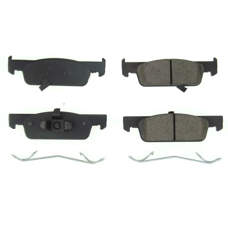 Power Stop 2019 Smart EQ fortwo Front Z17 Evolution Ceramic Brake Pads w/Hardware Brake Pads - OE PowerStop