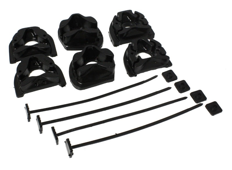 Energy Suspension 94-01 Acura Integra / 99-00 Honda Civic Si (Manual Transmission) Black Motor Mount Bushing Kits Energy Suspension