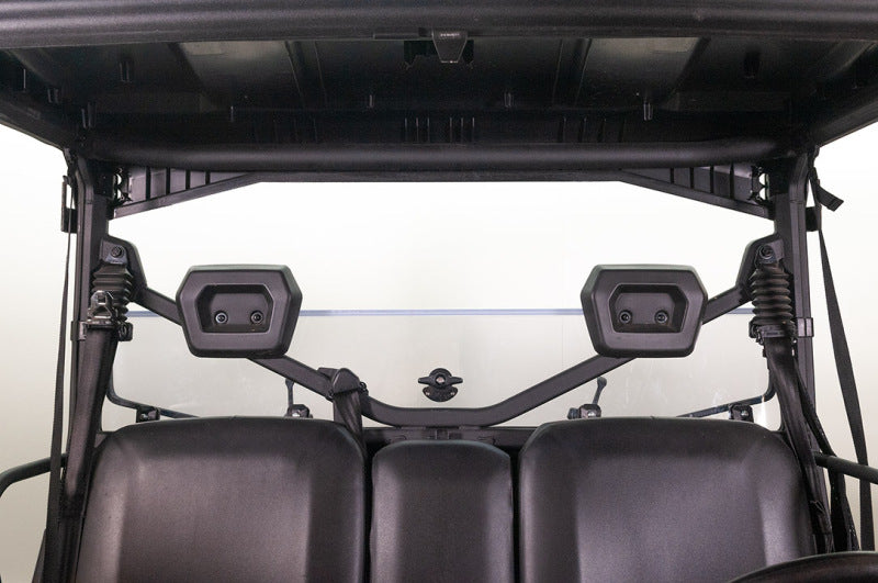 Seizmik 13+ Polaris Ranger 900/1000 XP/Crew Rear Windshield Folding Poly Carb Windshields Seizmik