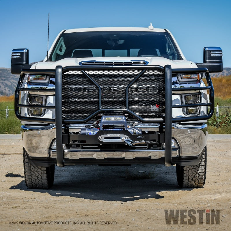 Westin Chevrolet Silverado 2500/3500 20-21 HDX Winch Mount Grille Guard Grille Guards Westin