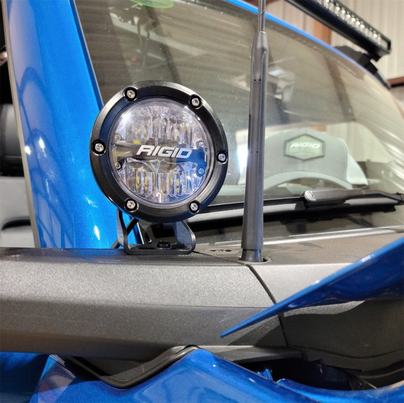 Ford Racing 2021+ Ford Bronco Mirror Mounted 4in Rigid LED Lights Kit Work Lights Ford Racing
