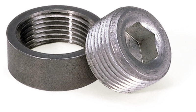 Moroso Oil Pan Inspection Plug Kit - 1in NPT Hardware - Singles Moroso